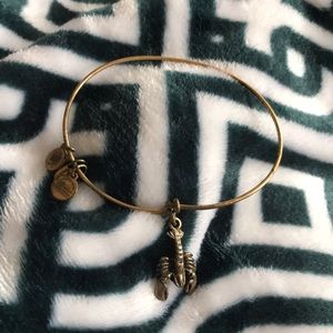 Alex and Ani Lobster bracelet